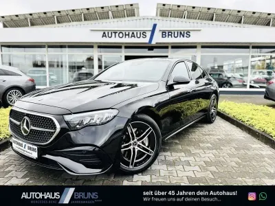 Gebraucht Mercedes E200 Advanced 227 PS (166 kW) 2024 Obsidianschwarzmetallic Limousine