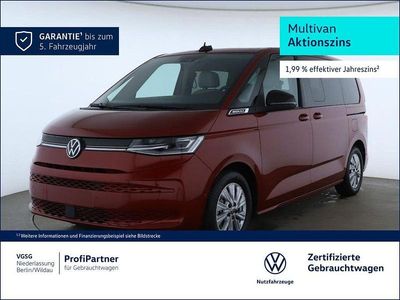 Gebraucht VW Multivan Life 150 PS (110 kW) 2024 Rot Van