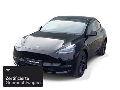 Begagnad Tesla Model Y Long Range AWD 258 kW (351 HK) 2022 Svart SUV