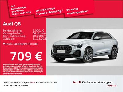 Gebraucht Audi Q8 Performance 286 PS (210 kW) 2025 Satellitsilber metallic SUV