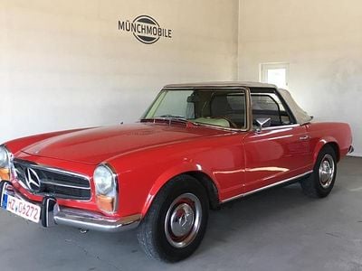 Gebraucht Mercedes SL280 170 PS (125 kW) 1968 Rot Cabrio
