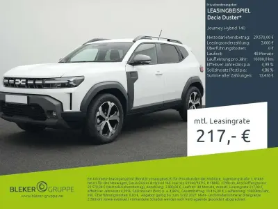 Ny Dacia Duster Journey 140 HK (102 kW) 2026 Hvid SUV