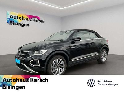 Gebraucht VW T-Roc Cabriolet Goal 116 PS (85 kW) 2025 Deep black perleffekt (metallic) Cabrio