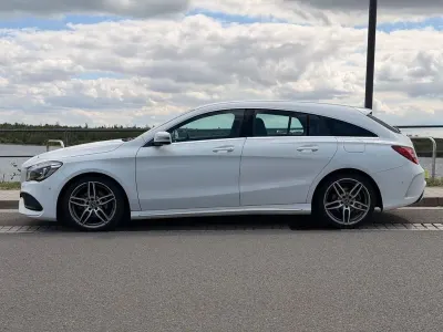 Gebraucht Mercedes CLA200 Shooting Brake AMG line 136 PS (100 kW) 2018 Weiß Kombi