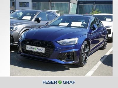 Gebraucht Audi A5 Sportback Business 265 PS (194 kW) 2023 Navarrablau metallic Kleinwagen