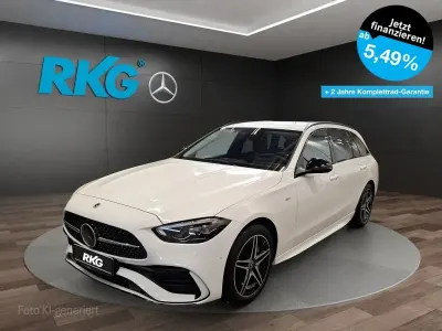 Gebraucht Mercedes C300e AMG 204 PS (150 kW) 2025 Weiß Limousine