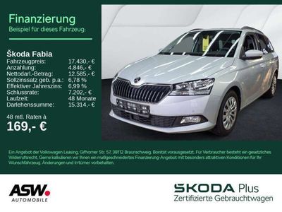 gebraucht Skoda Fabia Combi Ambition 1,0 TSI NAVI SHZ Smar tLink