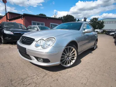 Gebraucht Mercedes CLK320 AMG 218 PS (160 kW) 2002 Silber Coupé