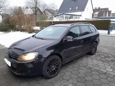Gebraucht VW Golf V Trendline 105 PS (77 kW) 2009 Schwarz Kombi