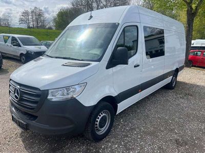 gebraucht Mercedes Sprinter 317 CDI Maxi Mixto 6Sitze Automatik NAVI