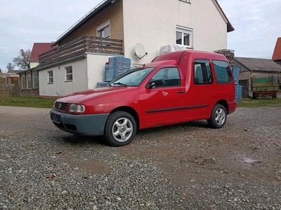 Gebraucht VW Caddy 60 PS (44 kW) 1998 Rot Van / Kleinbus
