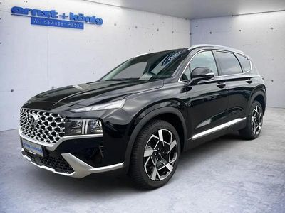Abyss black (metallic) Gebraucht 2023 Hyundai Santa Fe Prime SUV | 44.470 € (Etwas zu teuer)