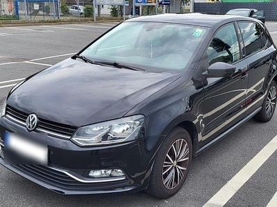 Gebraucht VW Polo Allstar 75 PS (55 kW) 2016 Schwarz Kleinwagen