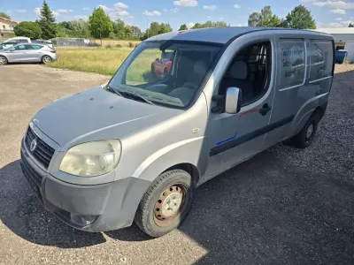 Gebraucht Fiat Doblò 75 PS (55 kW) 2008 Grau Van / Kleinbus
