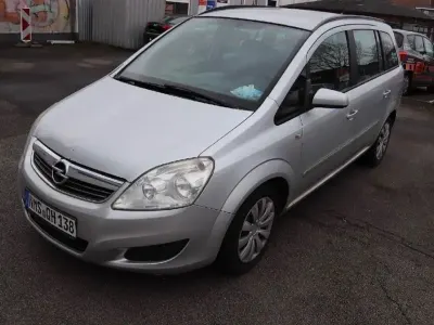 Brugt Opel Zafira 120 HK (88 kW) 2007 Sølv MPV