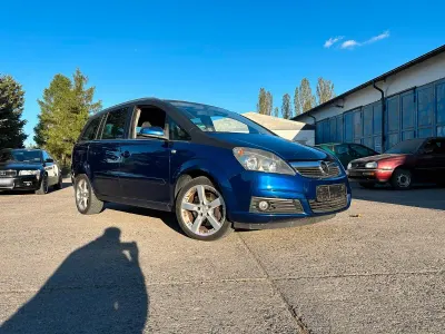 Gebraucht Opel Zafira 120 PS (88 kW) 2007 Blau Van / Kleinbus