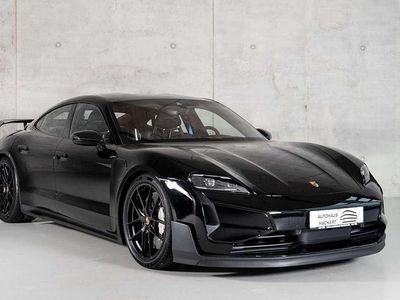 Neu Porsche Taycan Turbo GT 2026 Schwarz Limousine