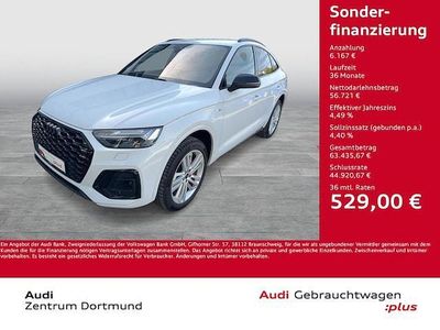 Gebraucht Audi Q5 Sportback Business 367 PS (269 kW) 2025 Gletscherweiß metallic SUV