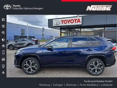 Gebraucht Toyota RAV4 Hybrid Style 306 PS (225 kW) 2021 Blau SUV