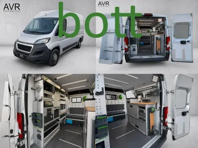 Gebraucht Peugeot Boxer 131 PS (96 kW) 2019 Silber Van