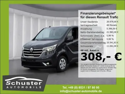 Gebraucht Renault Trafic Life 170 PS (125 kW) 2022 Grau Van / Kleinbus