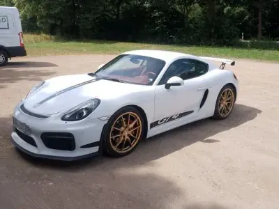 Gebraucht Porsche Cayman S 325 PS (239 kW) 2014 Weiß Coupé