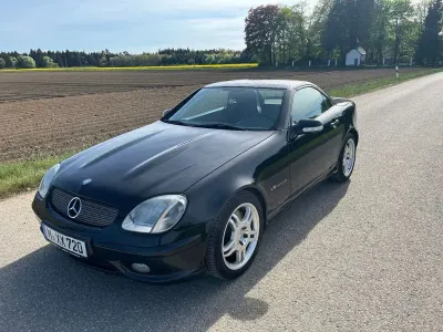 Occasion Mercedes SLK32 AMG AMG 354 ch (260 kW) 2002 Noir Cabriolet