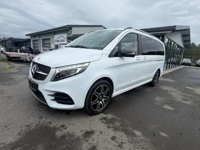 Gebraucht Mercedes V300 AMG line 239 PS (175 kW) 2020 Weiß Van / Kleinbus
