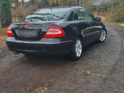 Brugt Mercedes CLK200 163 HK (119 kW) 2003 Sort Coupe