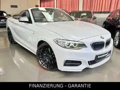 Gebraucht BMW M235 Basis 326 PS (239 kW) 2016 Mineralweiss (metallic) Cabrio