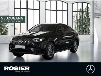 Schwarz / obsidianschwarz Gebraucht 2025 Mercedes GLE300 AMG line Coupé | 92.900 €