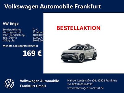 Neu VW Taigo R-line 116 PS (85 kW) 2026 Grau SUV