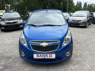Gebraucht Chevrolet Spark 68 PS (50 kW) 2012 Blau Kleinwagen