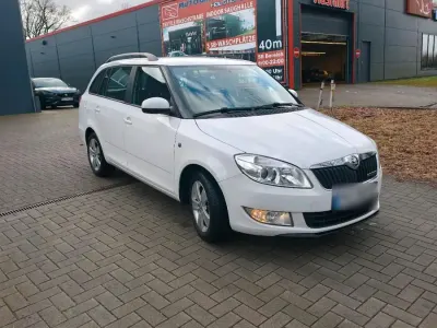 Gebraucht Skoda Fabia GreenLine 75 PS (55 kW) 2014 Weiß Kombi