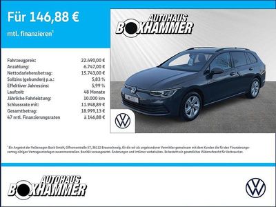 Gebraucht VW Golf VIII Life 150 PS (110 kW) 2021 Grau Kombi
