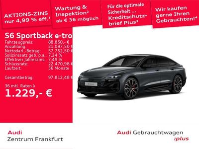 Gebraucht Audi S6 e-tron Edition .1 369 kW (503 PS) 2025 Daytonagrau perleffekt Limousine