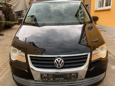 Gebraucht VW Touran 105 PS (77 kW) 2006 Schwarz Van / Kleinbus