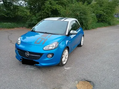 Brugt Opel Adam Slam 101 HK (74 kW) 2015 Blå Hatchback