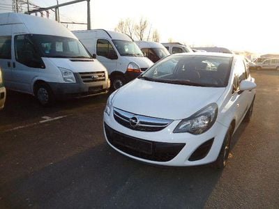 Gebraucht Opel Corsa Selection 69 PS (50 kW) 2014 Weiß Kleinwagen