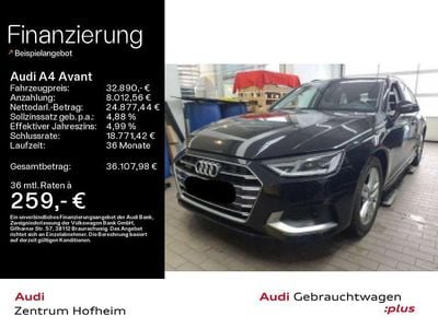 Gebraucht Audi A4 Advanced Plus 204 PS (150 kW) 2023 Brillantschwarz Kombi