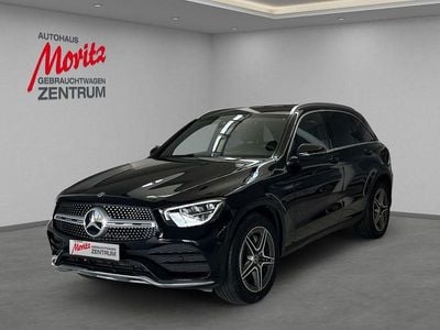 Schwarz Gebraucht 2019 Mercedes GLC200 AMG line SUV | 33.880 € (Fairer Preis)