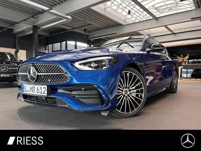 Gebraucht Mercedes C220 AMG 197 PS (144 kW) 2026 Metalliclack spektralblau Kombi