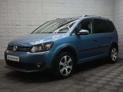 Gebraucht VW Touran Cross 170 PS (125 kW) 2012 Blau Van / Kleinbus