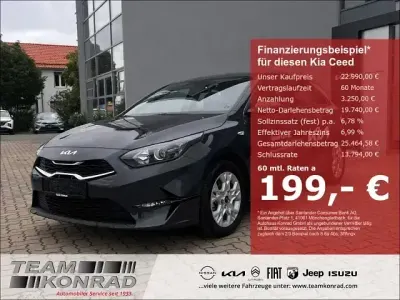 Gebraucht Kia Ceed Vision 140 PS (102 kW) 2025 Schwarz Kleinwagen