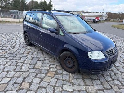 Gebraucht VW Touran 105 PS (77 kW) 2005 Blau Van / Kleinbus