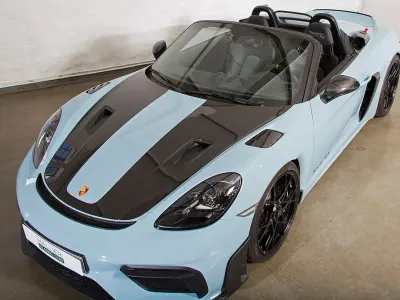 Gebraucht Porsche 718 500 PS (367 kW) 2024 Blau Cabrio