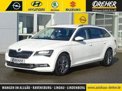 Brugt Skoda Superb LAURIN & KLEMENT 272 HK (200 kW) 2019 Hvid Stationcar