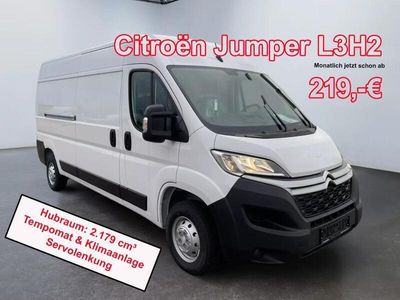 gebraucht Citroën Jumper Jumper Kastenwagen120 L3H2 35 Klima Temp ZV 270 Grad