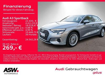 Gebraucht Audi A3 Advanced Plus 204 PS (150 kW) 2022 Florettsilber metallic Limousine