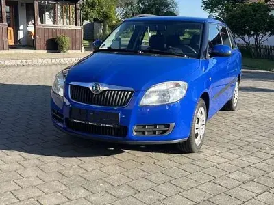 Gebraucht Skoda Fabia Style 86 PS (63 kW) 2009 Dynamicblau Kombi
